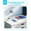 Anker Incarcator Retea Zolo Fast Charging PD 3.0,50W, 2 x USB-C, 2 x USB-A, Alb