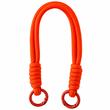 Lemontti Snur de mana pentru telefon Braided, 26cm, Portocaliu