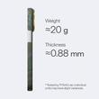 Pitaka Husa Breath of Veins Aramida Magsafe iPhone 17 Pro Dive Green