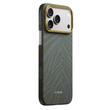 Pitaka Husa Breath of Veins Aramida Magsafe iPhone 17 Pro Max Dive Green