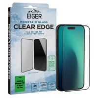 Eiger Folie Sticla 3D Mountain Glass GRS iPhone 17 / iPhone 17 Pro / 16 Pro Clear