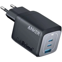 Anker Incarcator Retea Prime Fast Charging PowerIQ 3.0,67W, 2 x USB-C, 1 x USB-A, Negru