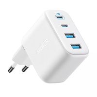 Anker Incarcator Retea Zolo Fast Charging PD 3.0,50W, 2 x USB-C, 2 x USB-A, Alb