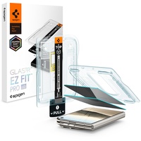 Spigen Pachet 2 buc Folie Sticla Privacy cu aplicator inclus Glass tR EZ Fit Pro HD iPhone Duo Black